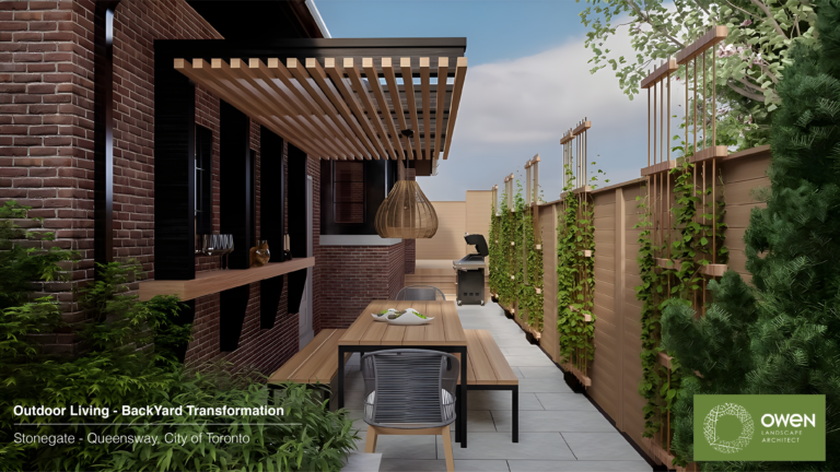 Queensway Side Yard Makeover