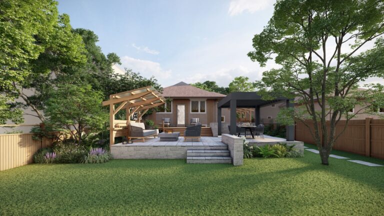 Islington Backyard Outdoor Living Space