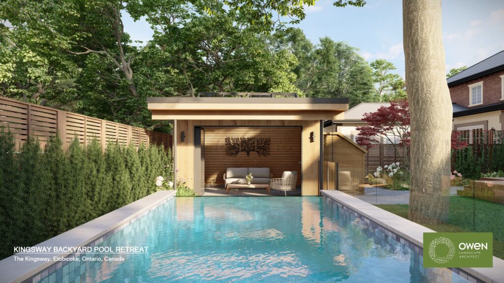 A Swimming Pool Retreat in The Kingsway